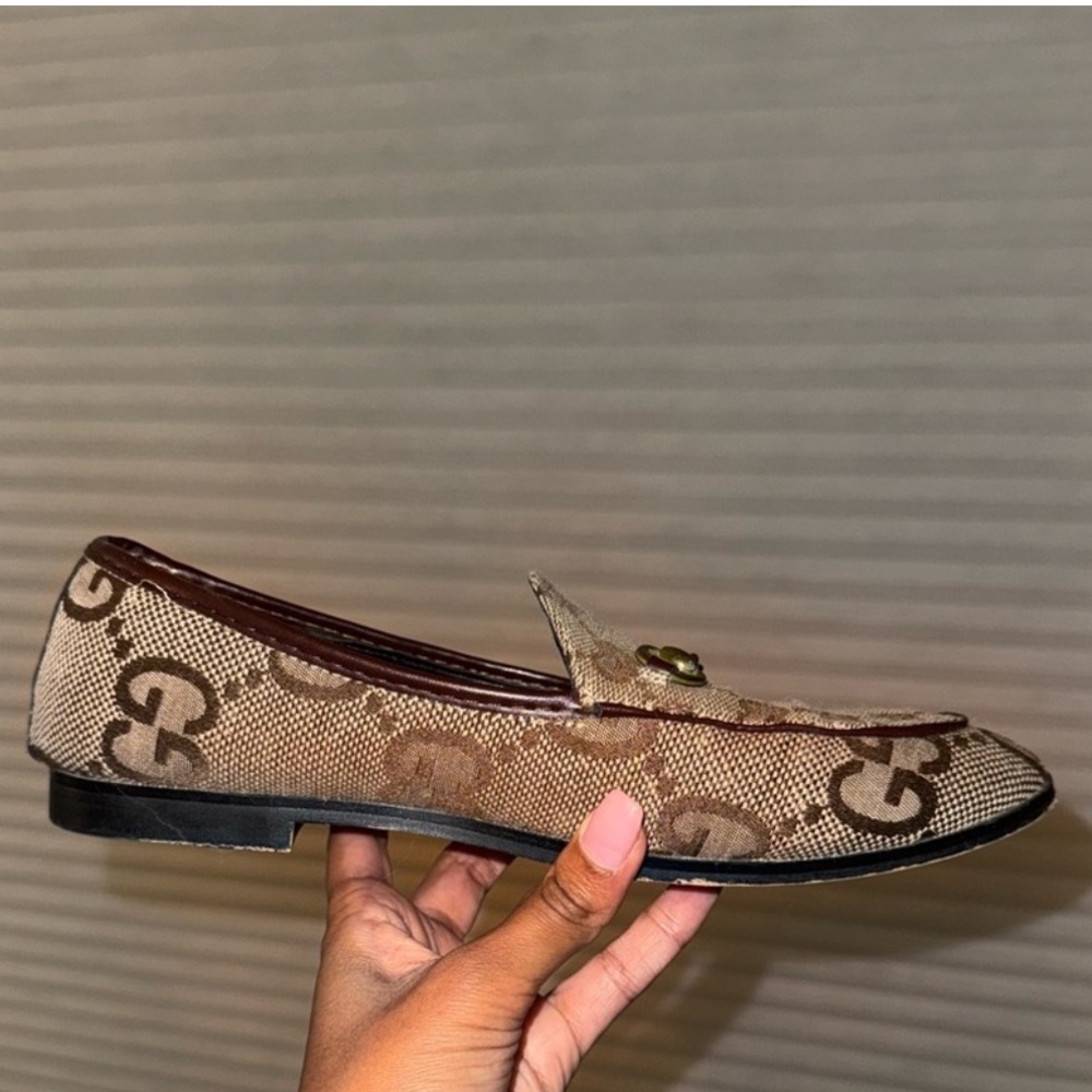 Gucci | S O L D | Womens GG monogram loafers! - Picture 3 of 6